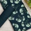 Deep Green Floral Doria Lilan Unstitched 2-Piece Suit