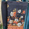 Black Khaddar Stitched 3-Piece Suit with Multicolor Floral & Digital Dupatta 3