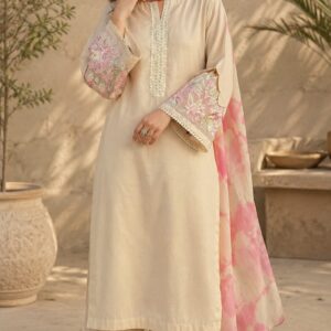 beige-lawn-stitched-3-piece-embroidered-sleeves 1